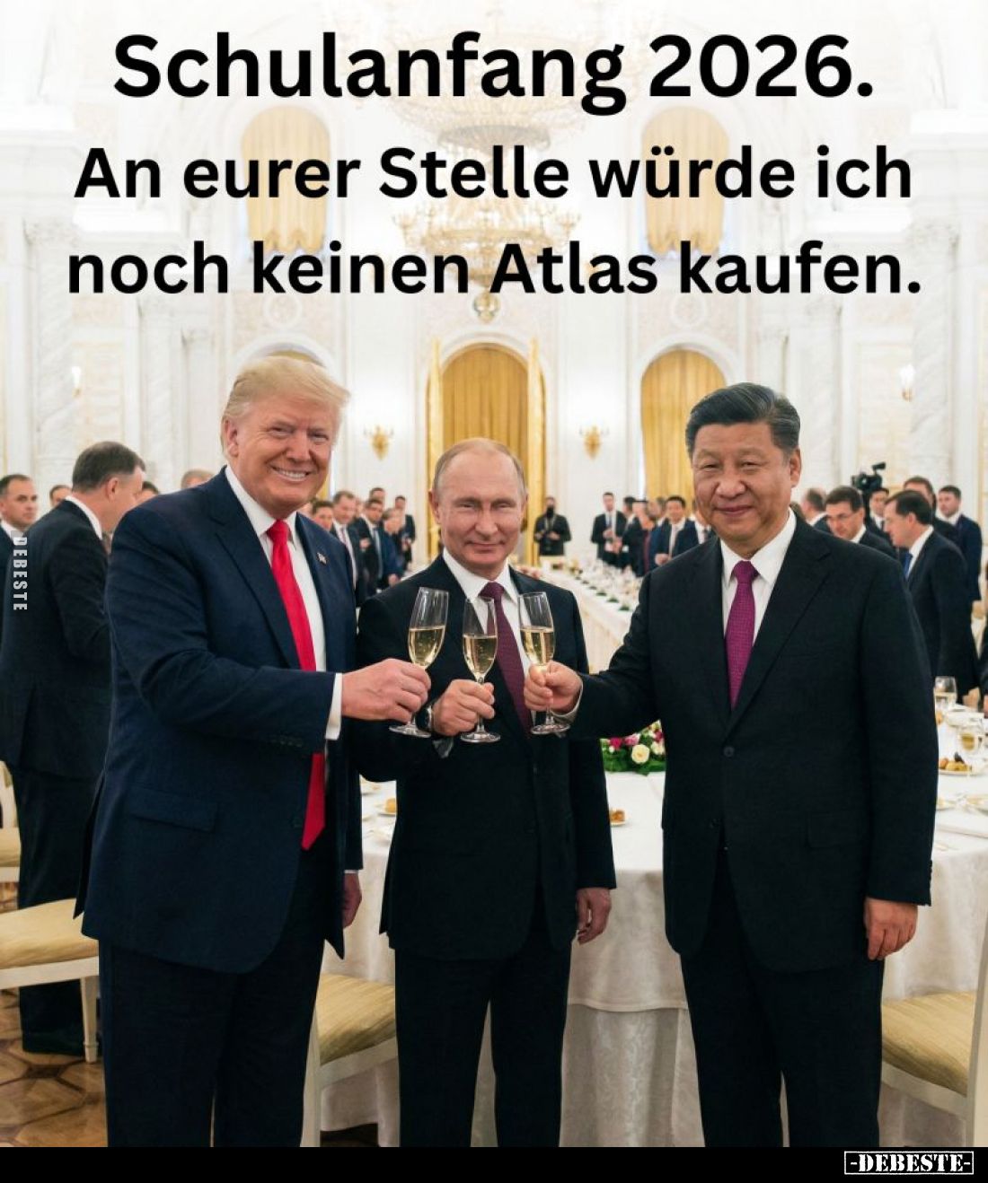 Schulanfang 2026. An eurer Stelle würde ich noch.. - Lustige Bilder | DEBESTE.de