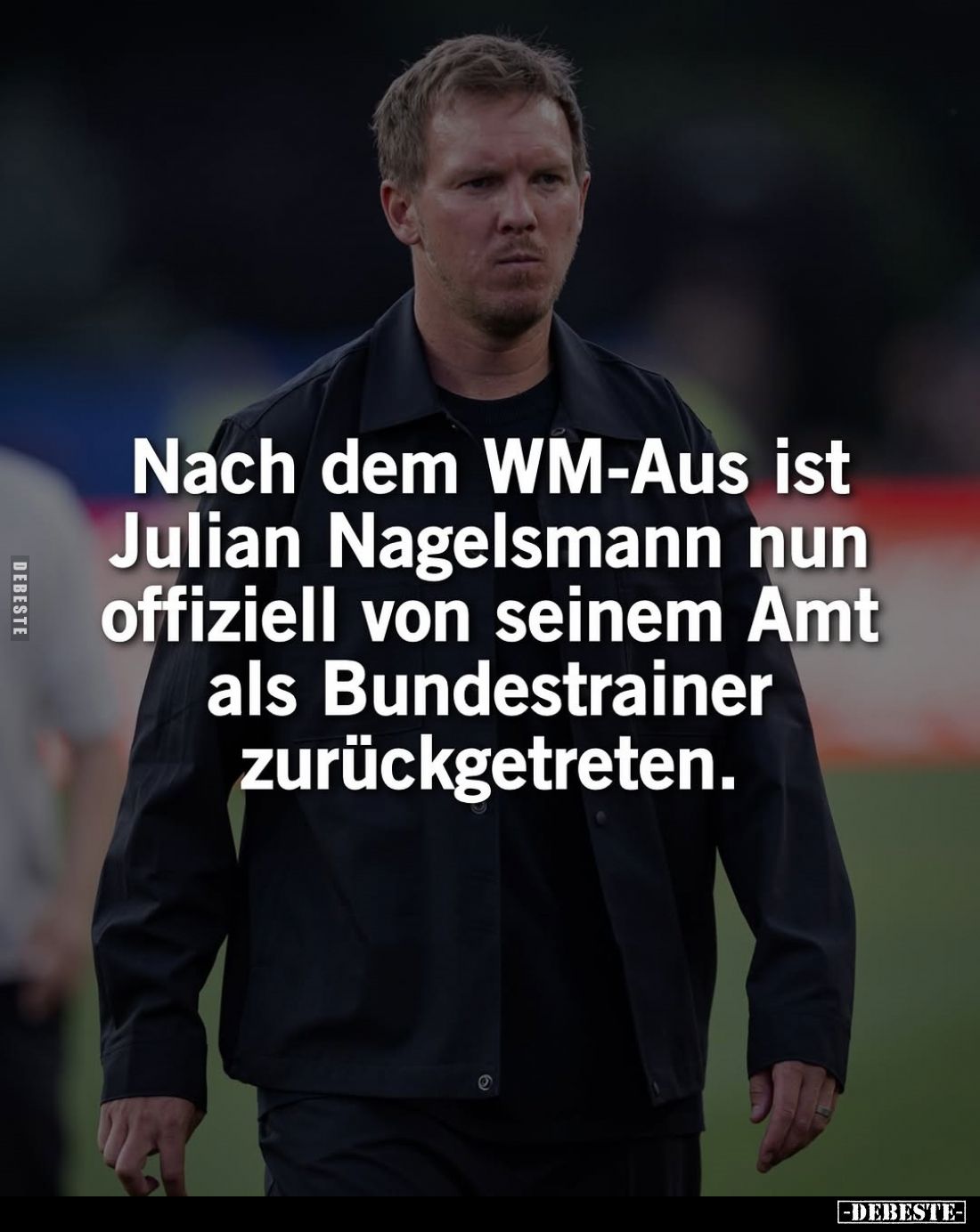 Nach dem WM-Aus ist Julian Nagelsmann nun offiziell von seinem Amt als Bundestrainer zurückgetreten.