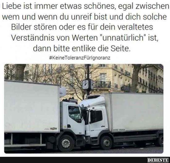 Liebe ist immer etwas schönes!