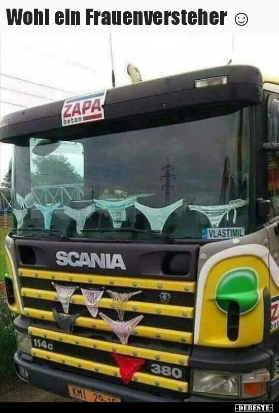 Wohl ein Frauenversteher.