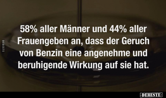 58% aller Männer und 44% aller Frauengeben an, dass der.. - Lustige Bilder | DEBESTE.de