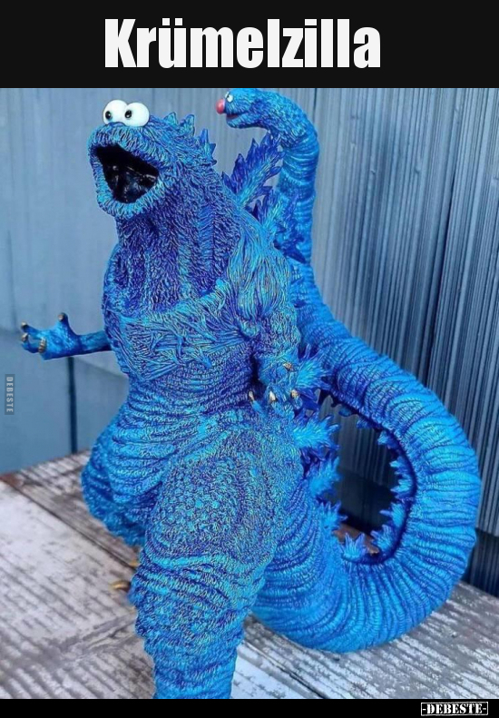 Krümelzilla..