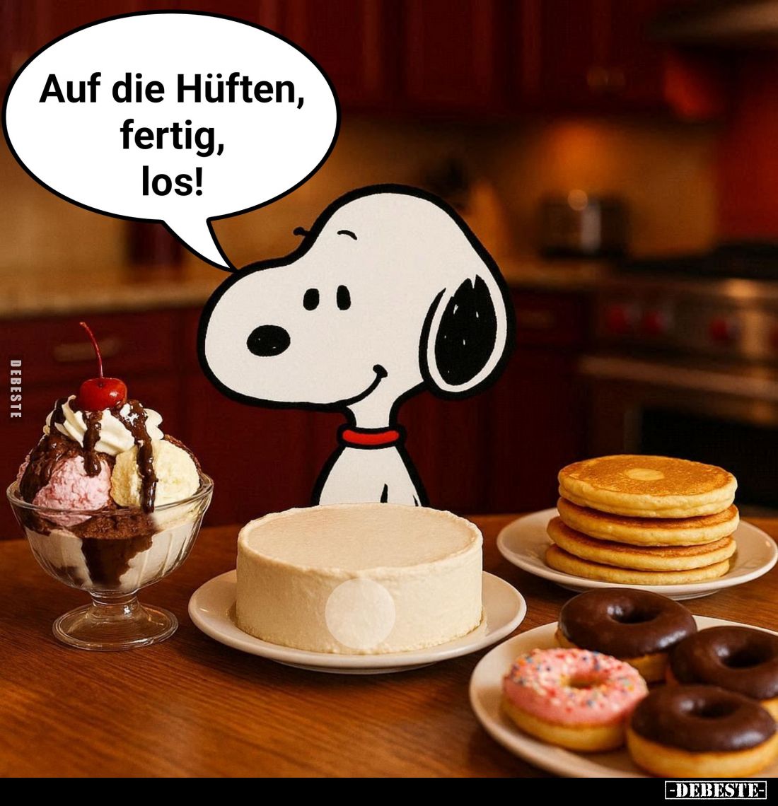 Auf die Hüften, fertig, los!