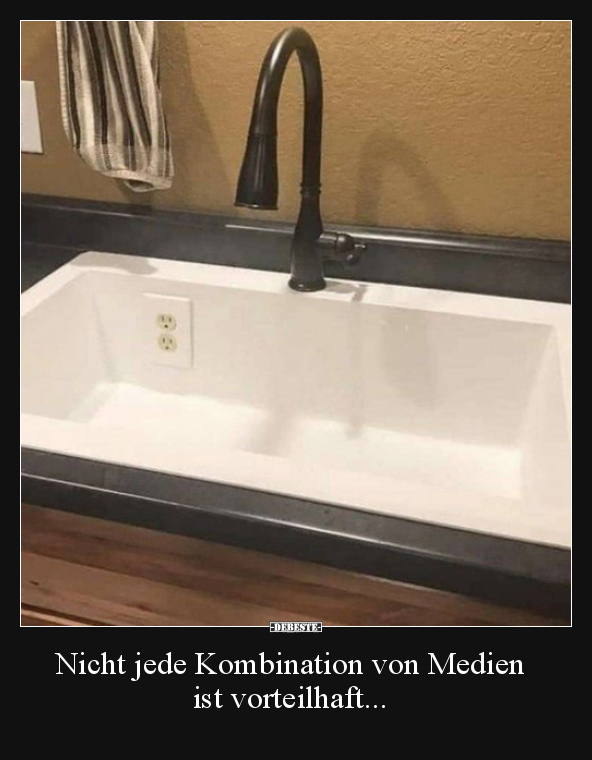 Nicht jede Kombination von Medien ist vorteilhaft...