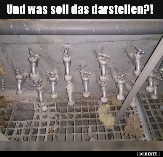 Und was soll das darstellen?!.. - Lustige Bilder | DEBESTE.de