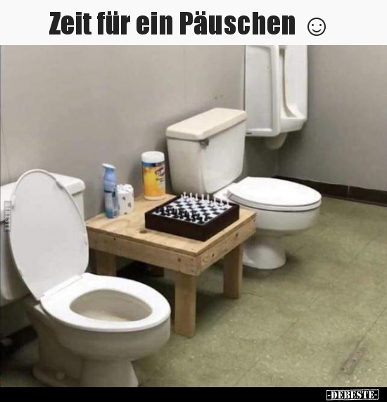 Zeit für ein Päuschen ☺.. - Lustige Bilder | DEBESTE.de