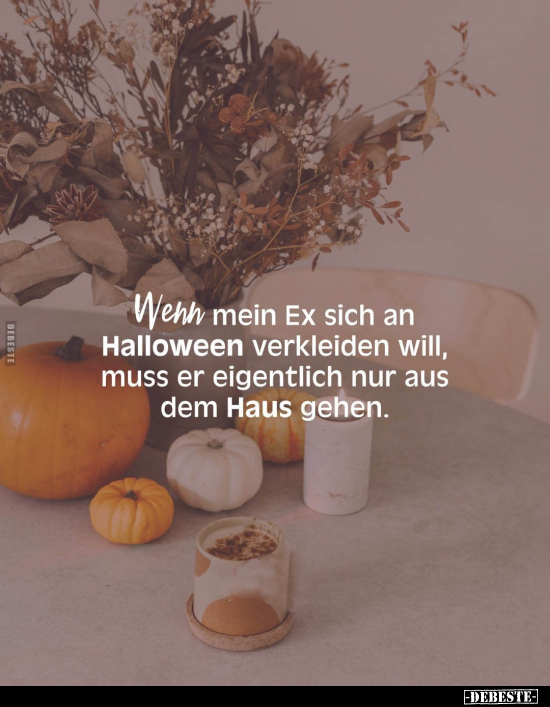 Wehh mein Ex sich an Halloween verkleiden will.. - Lustige Bilder | DEBESTE.de