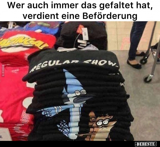 Wer auch immer das gefaltet hat, verdient eine.. - Lustige Bilder | DEBESTE.de