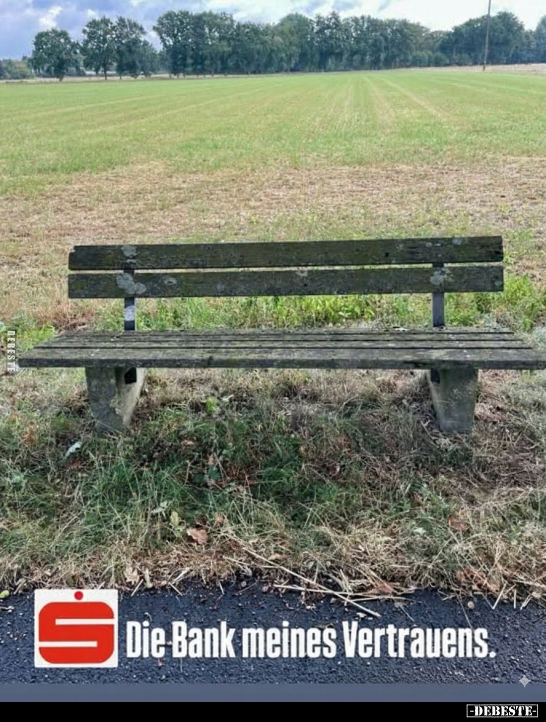 Die Bank meines Vertrauens.