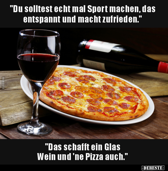 "Du solltest echt mal Sport machen.. - Lustige Bilder | DEBESTE.de