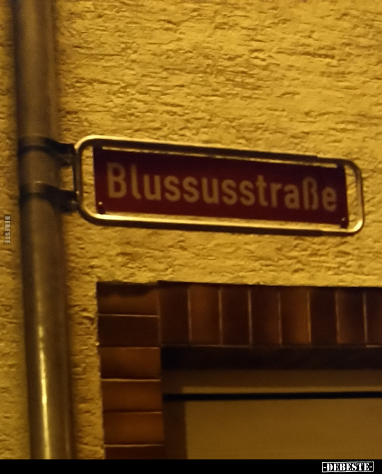 Blussusstraße...