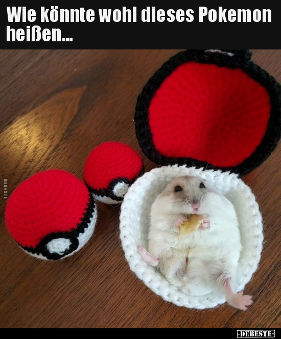 Wie könnte wohl dieses Pokemon heißen... - Lustige Bilder | DEBESTE.de