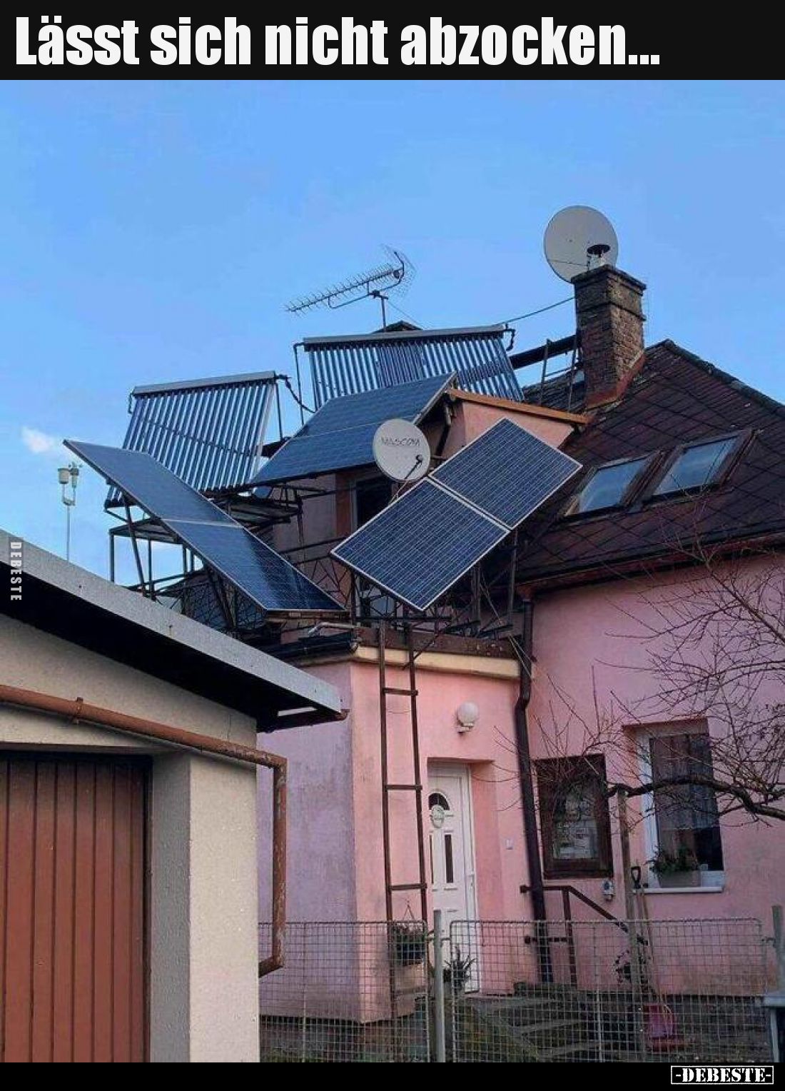 Lässt sich nicht abzocken...