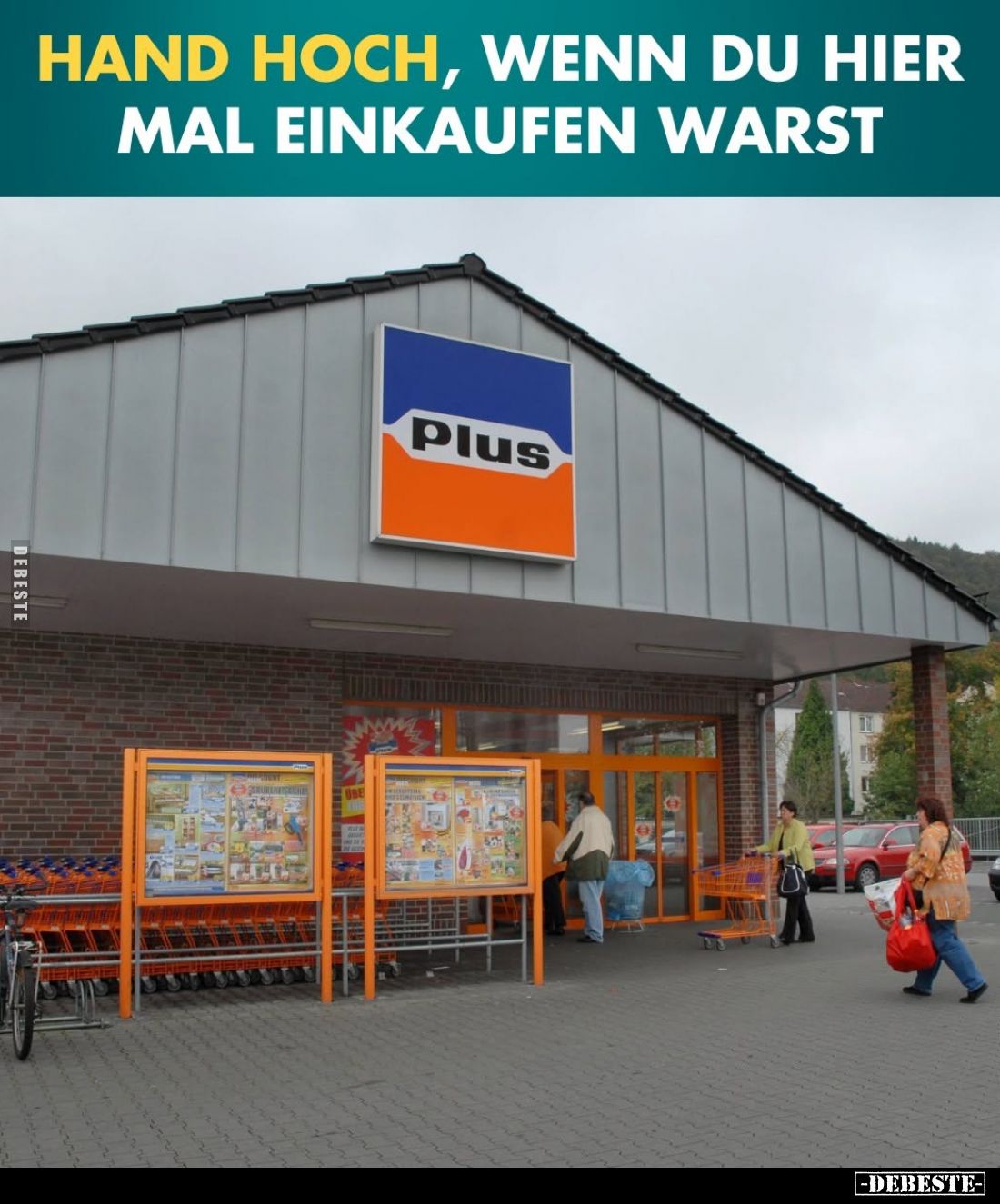 Hand hoch, wenn du hier mal Einkaufen warst.