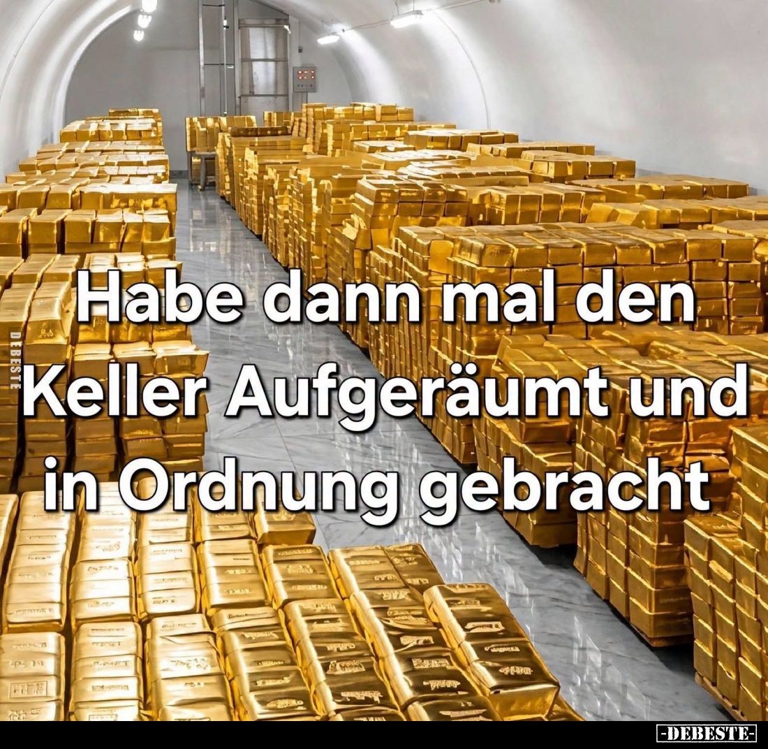 Habe dann mal den Keller Aufgeräumt und in Ordnung gebracht.