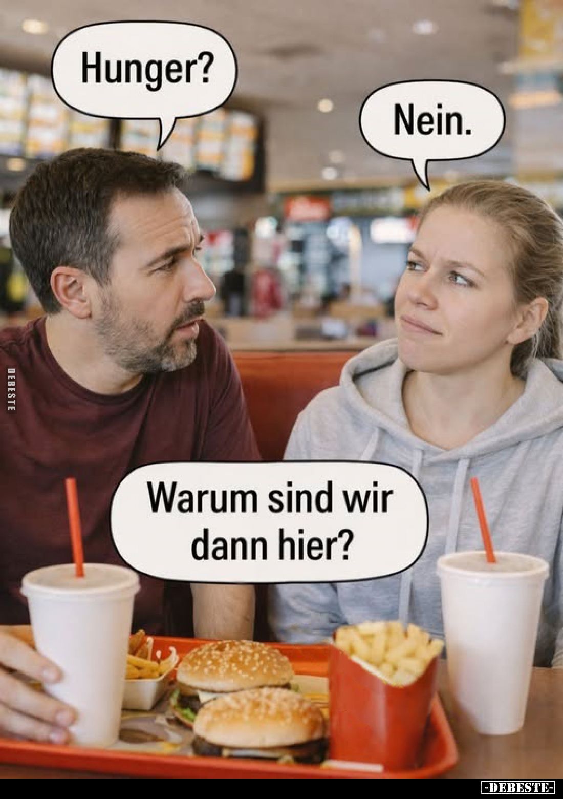 Hunger? Nein. Warum sind wir dann hier?.. - Lustige Bilder | DEBESTE.de