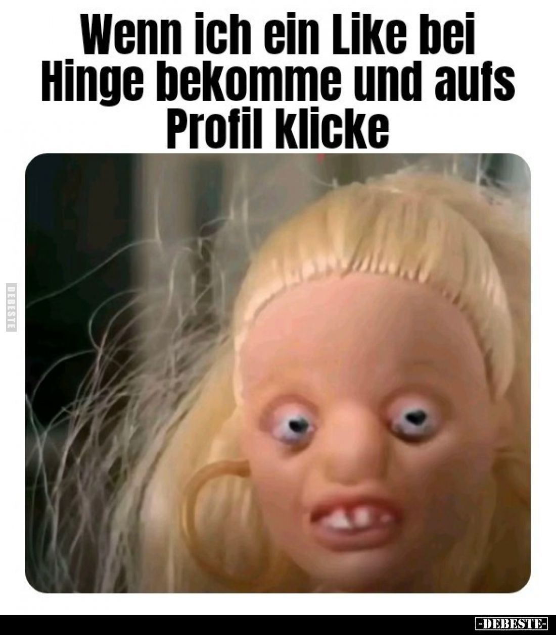 Wenn ich ein Like bei Hinge bekomme und aufs Profil klicke