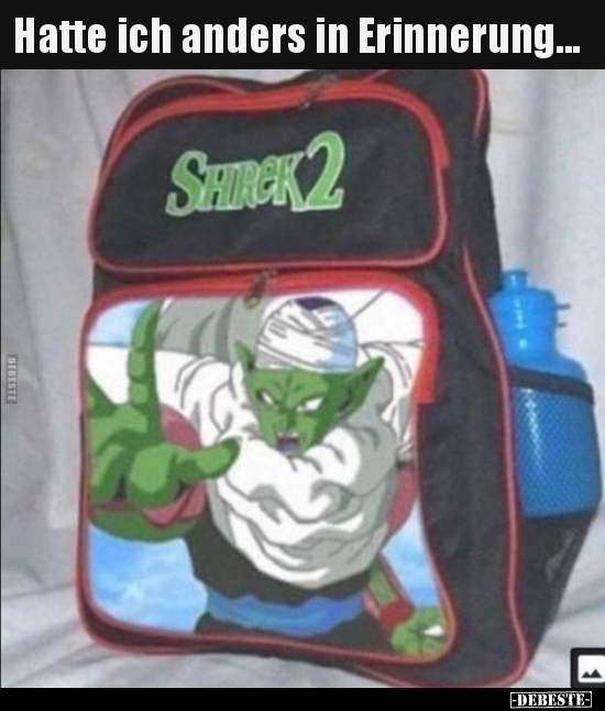 Hatte ich anders in Erinnerung...