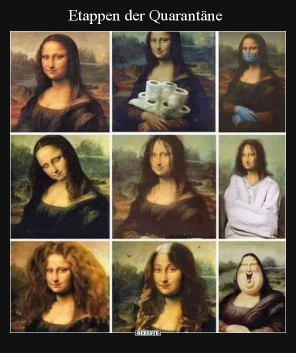 Etappen der Quarantäne..
