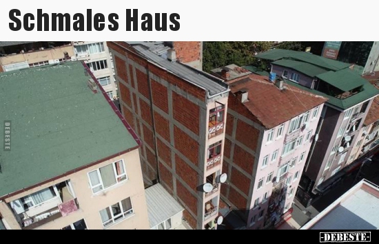 Schmales Haus..
