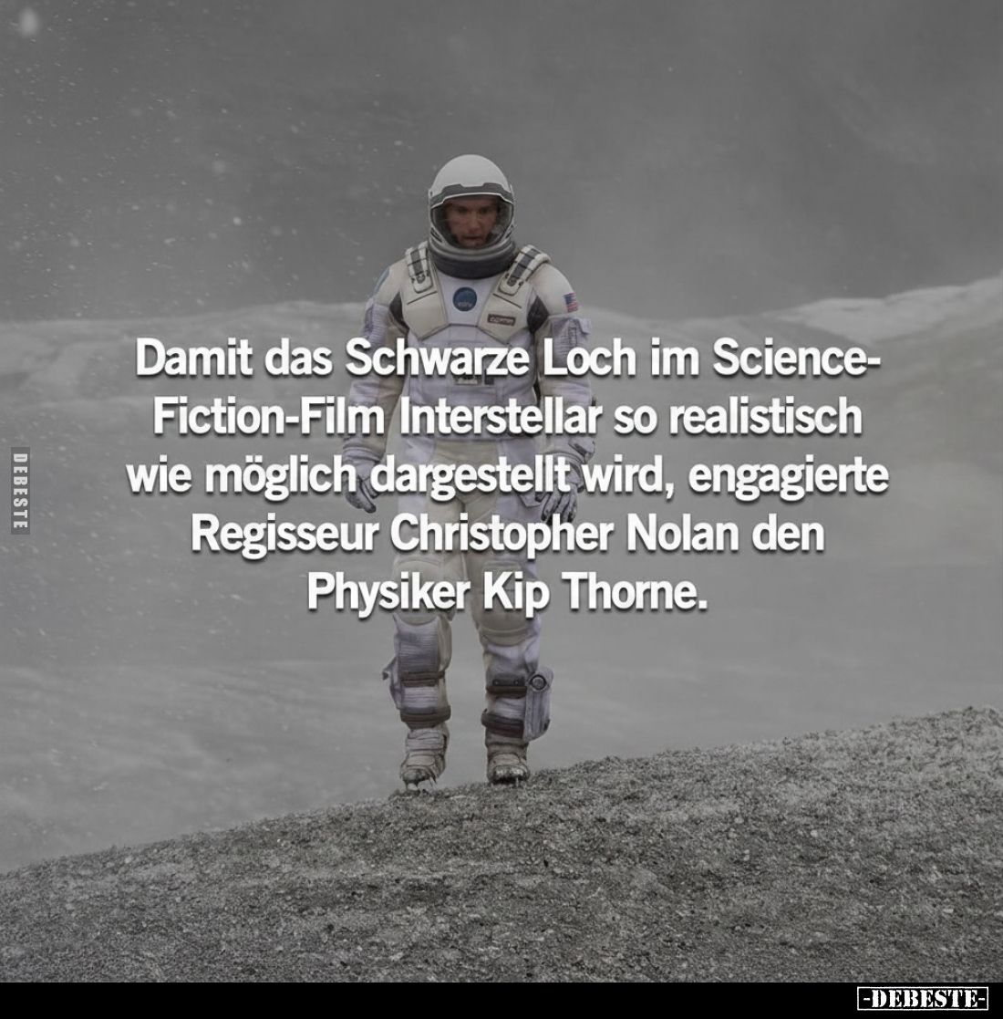 Damit das Schwarze Loch im Science-Fiction-Film Interstellar so realistisch wie möglich dargestellt wird, engagierte Regisseu...