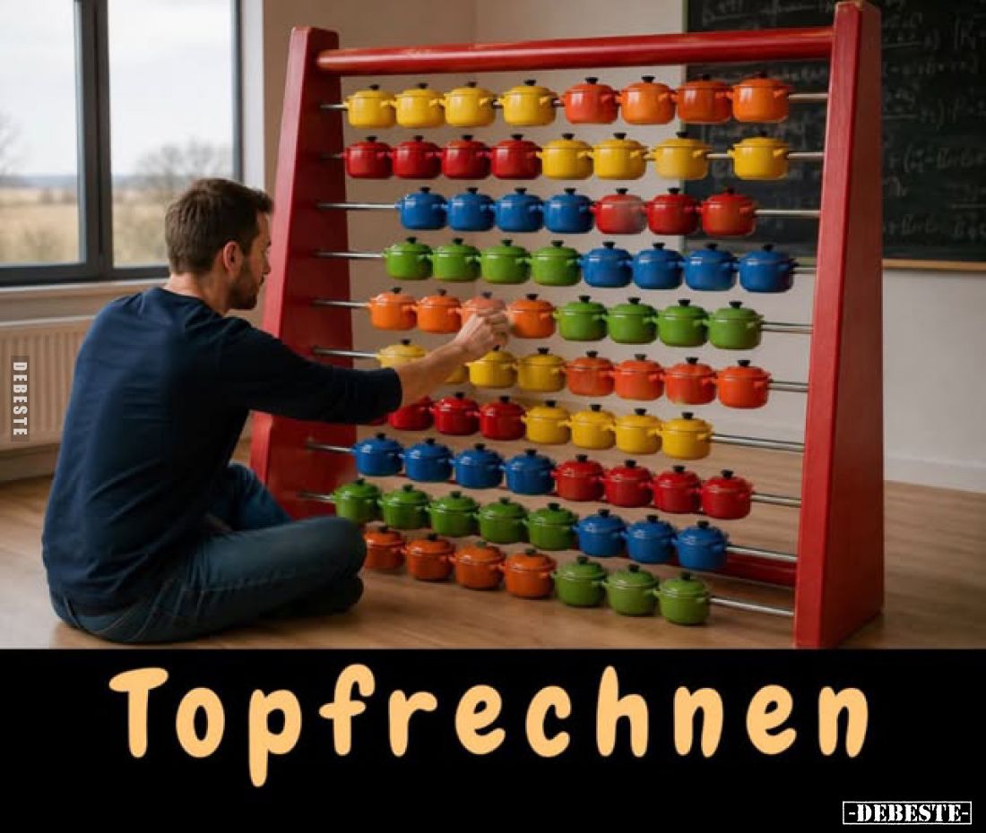 Topfrechnen.