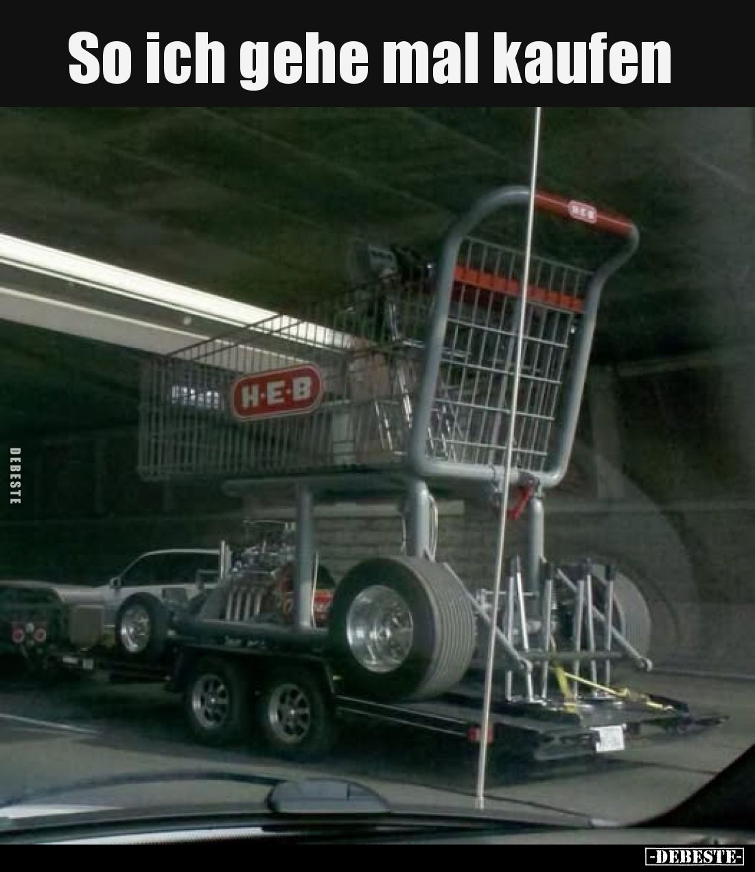 So ich gehe mal kaufen