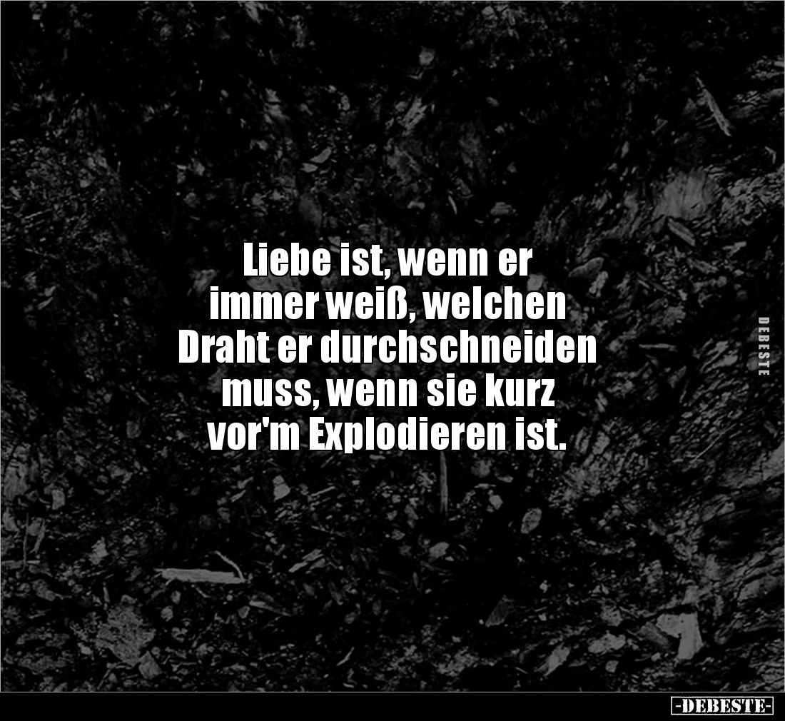 Liebe ist, wenn er immer weiß, welchen Draht er.. - Lustige Bilder | DEBESTE.de