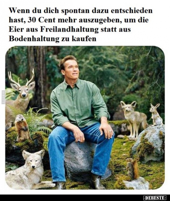 Wenn du dich spontan dazu entschieden hast, 30 Cent mehr..