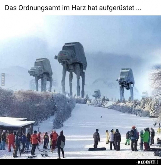 Das Ordnungsamt im Harz hat aufgerüstet... - Lustige Bilder | DEBESTE.de