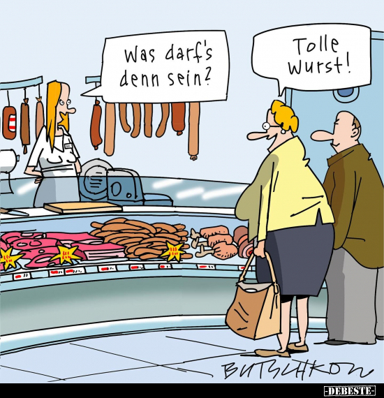 Was darf's denn sein? Tolle Wurst!.. - Lustige Bilder | DEBESTE.de