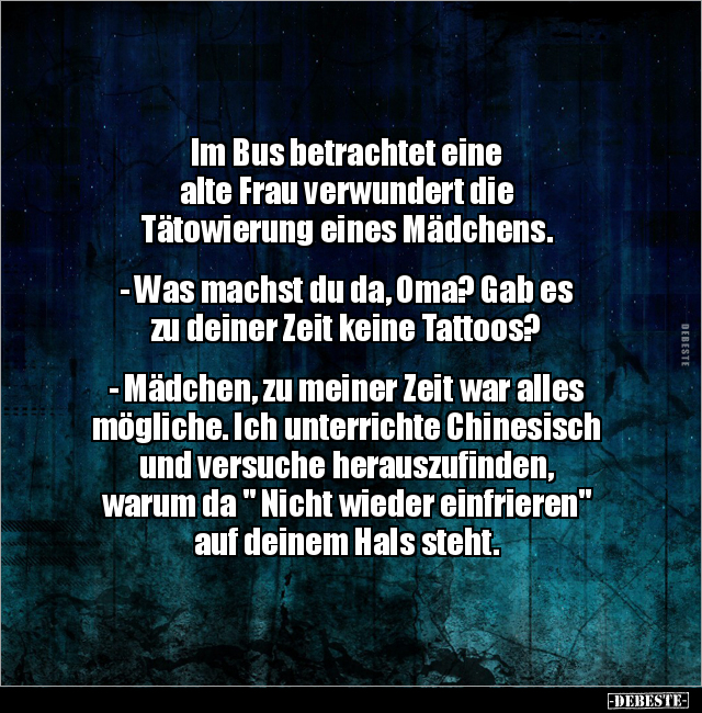 Alte, Frau, Tätowierung, Zeit, Tattoos, Mädchen