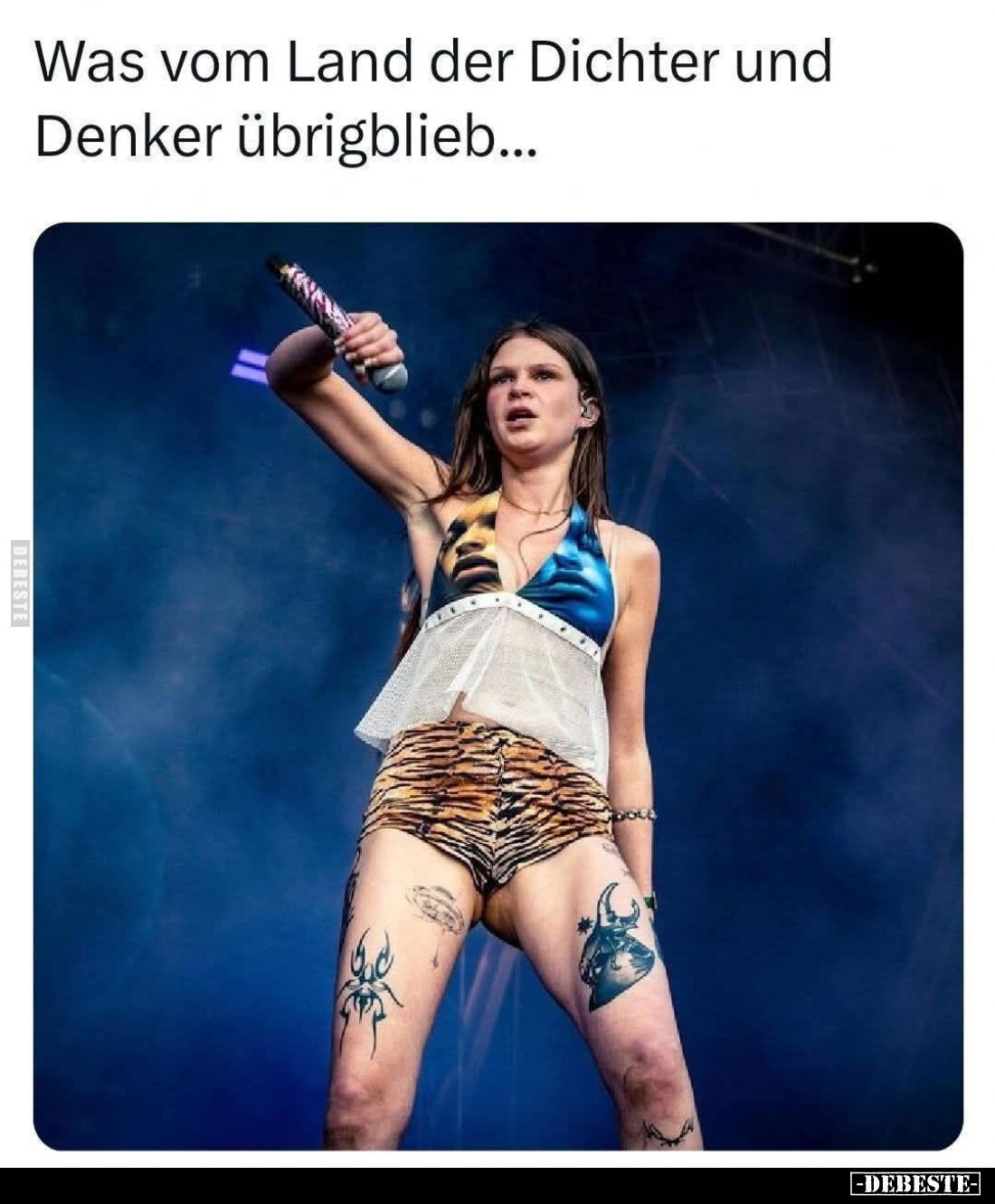 Was vom Land der Dichter und Denker übrigblieb...