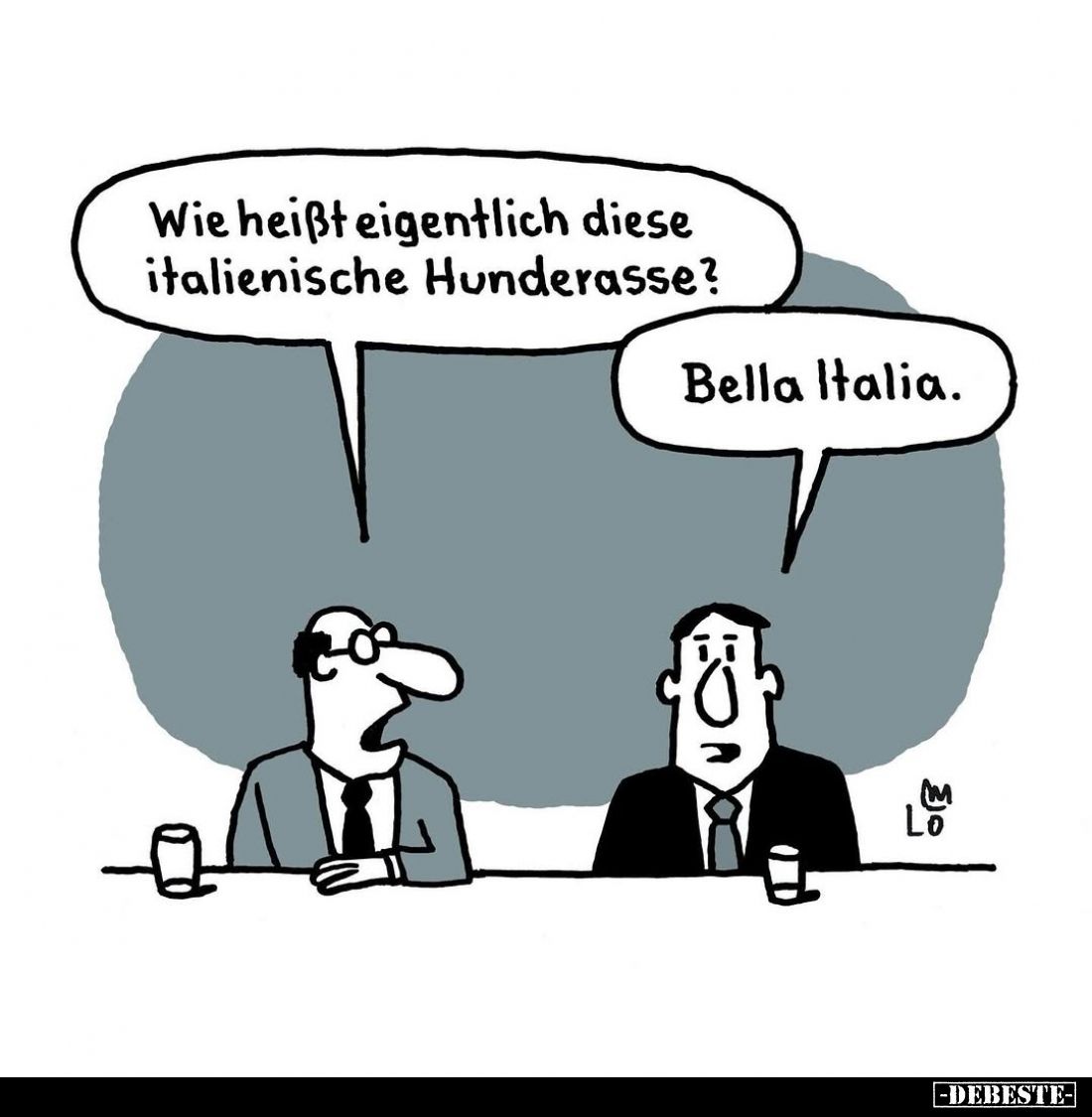 Wie heißt eigentlich diese italienische Hunderasse? -
Bella Italia.