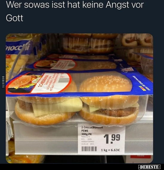 Wer sowas isst hat keine Angst vor Gott.. - Lustige Bilder | DEBESTE.de