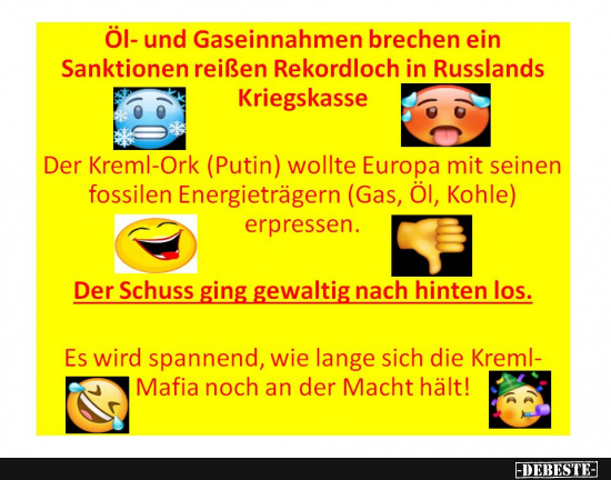 Putin und die geniale Staatsführung - Lustige Bilder | DEBESTE.de