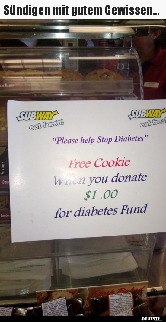 Sündigen mit gutem Gewissen...