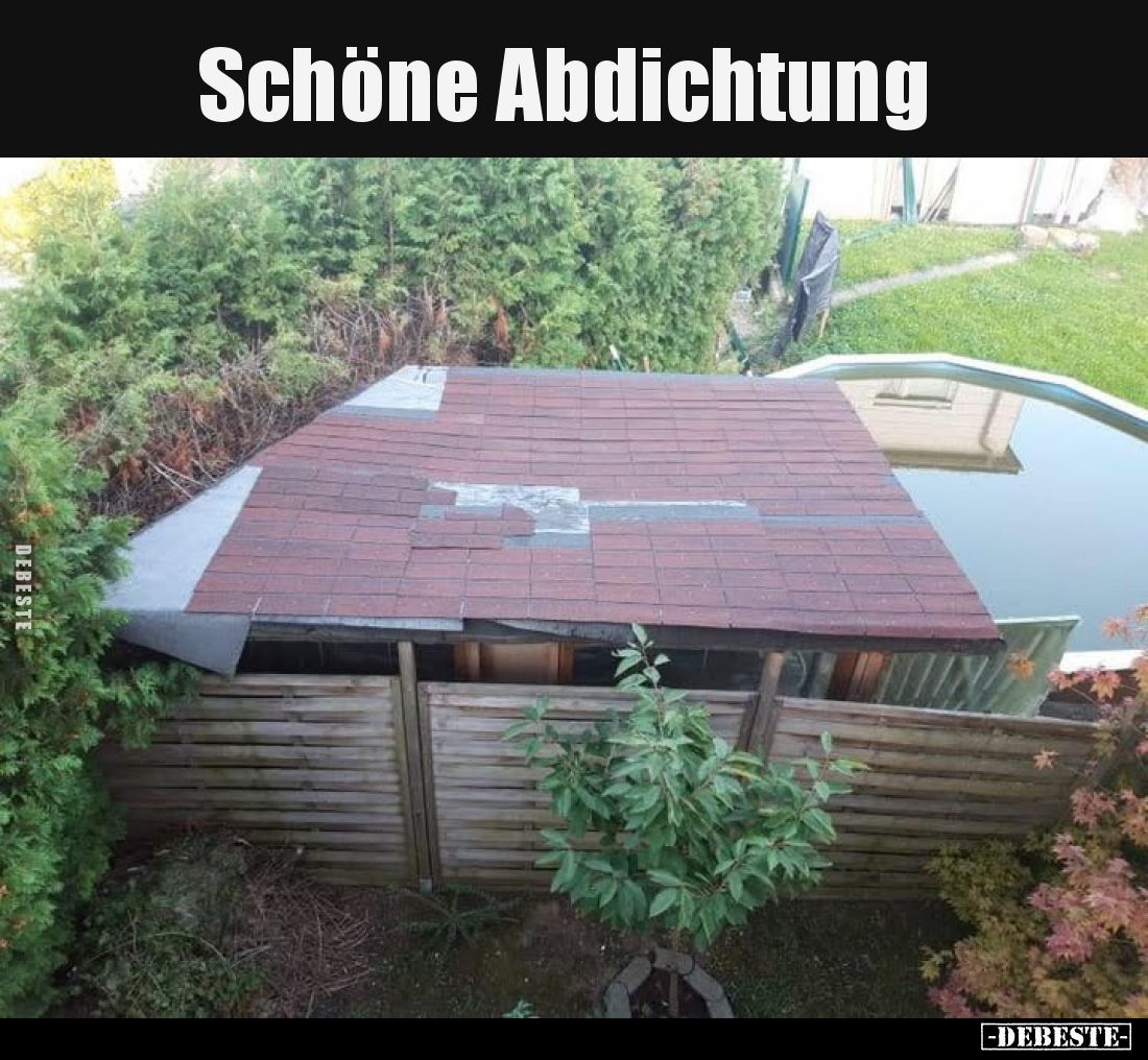 Schöne Abdichtung