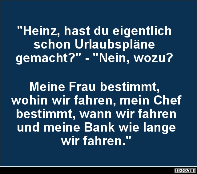 Heinz, hast du eigentlich schon.... - Lustige Bilder | DEBESTE.de
