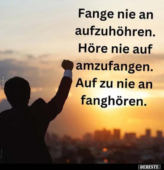 Fange nie an aufzuhöhren.. - Lustige Bilder | DEBESTE.de