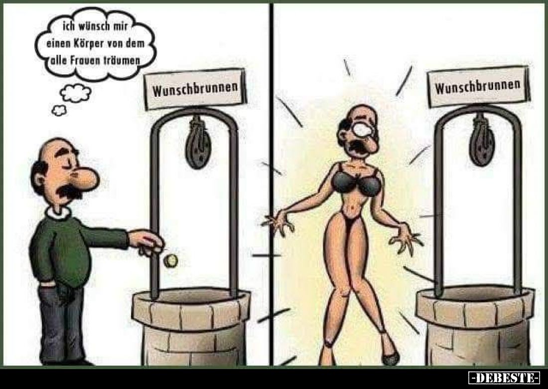 Ich wünsch mir einen Körper von dem alle Frauen träumen