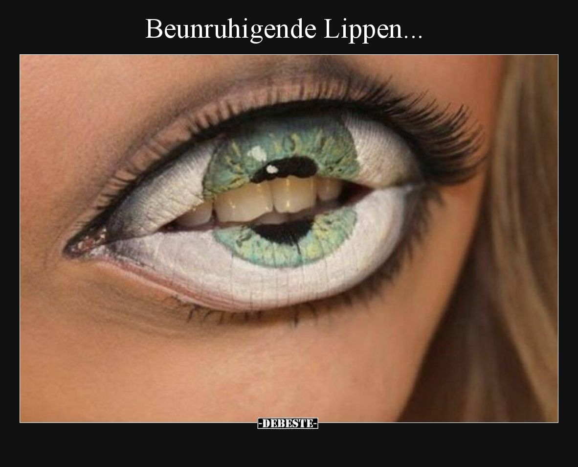 Beunruhigende Lippen... - Lustige Bilder | DEBESTE.de