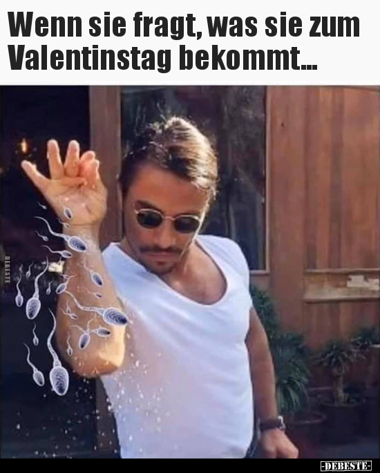Wenn sie fragt, was sie zum Valentinstag bekommt... - Lustige Bilder | DEBESTE.de