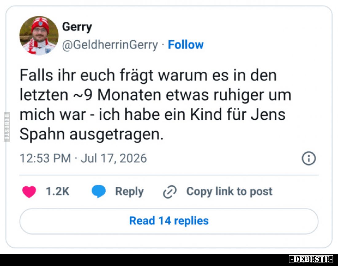 Falls ihr euch frägt warum es in den letzten ~9 Monaten etwas ruhiger um mich war - ich habe ein Kind für Jens Spahn ausgetra...
