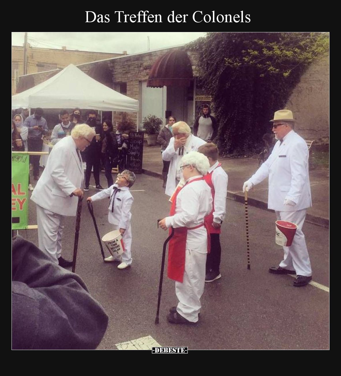 Das Treffen der Colonels