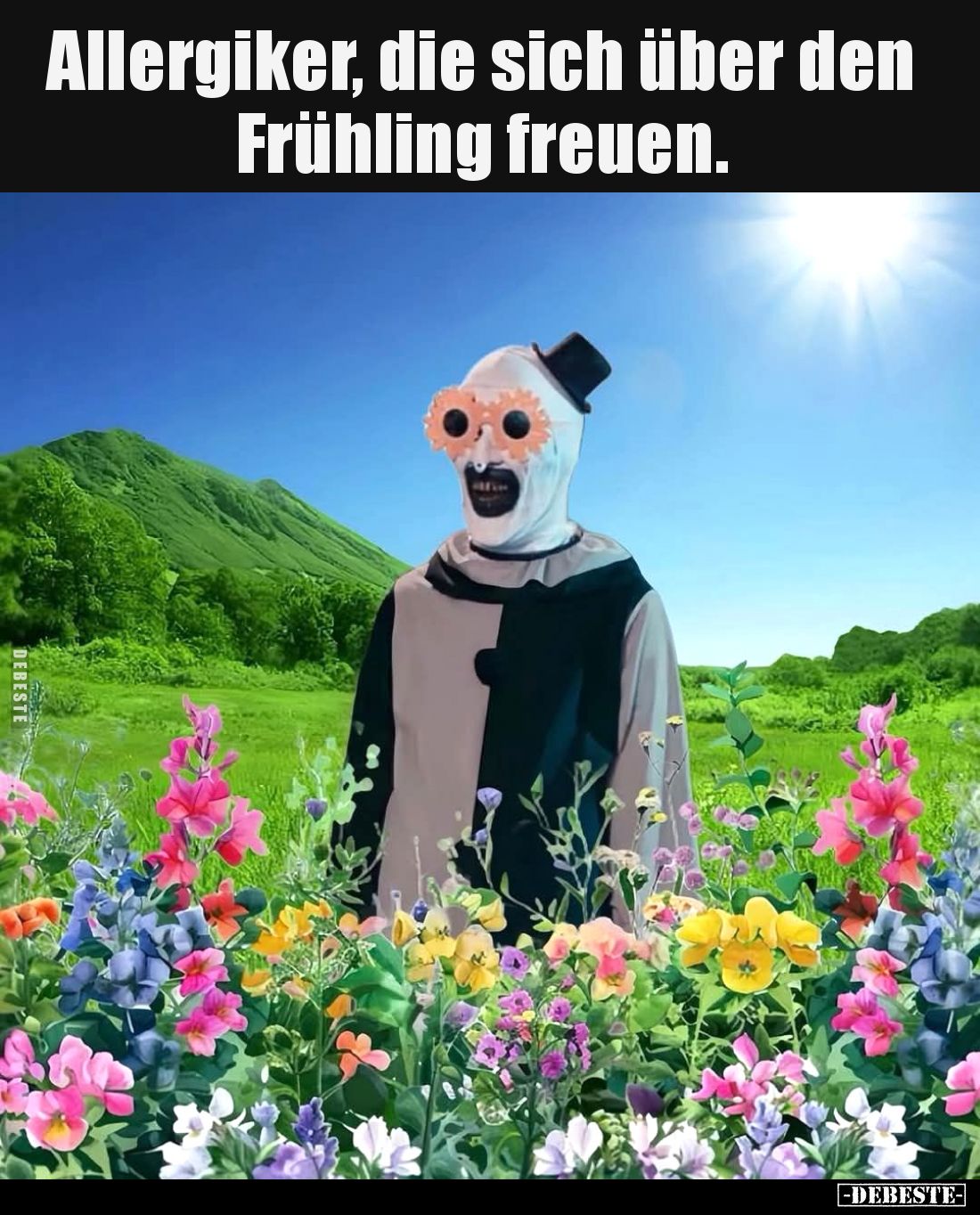 Allergiker, die sich über den Frühling freuen... - Lustige Bilder | DEBESTE.de