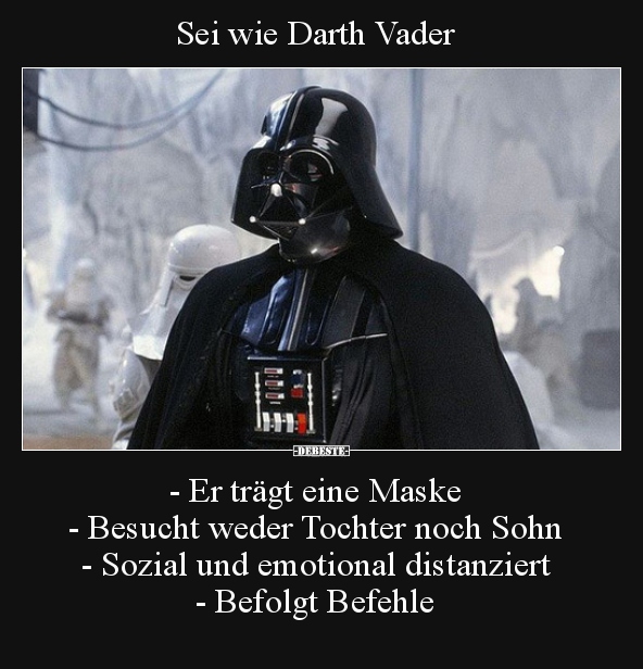 Sei wie Darth Vader.. - Lustige Bilder | DEBESTE.de