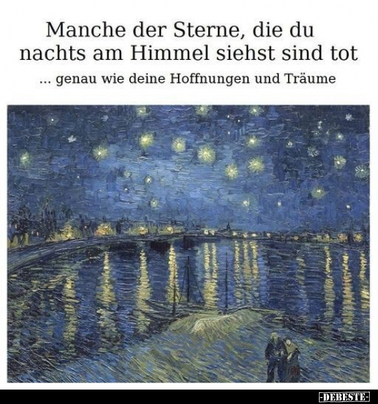 Manche der Sterne, die du nachts am Himmel siehst sind.. - Lustige Bilder | DEBESTE.de