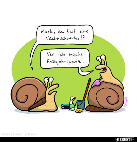 Mark, du bist eine Nacktschnecke!?.. - Lustige Bilder | DEBESTE.de