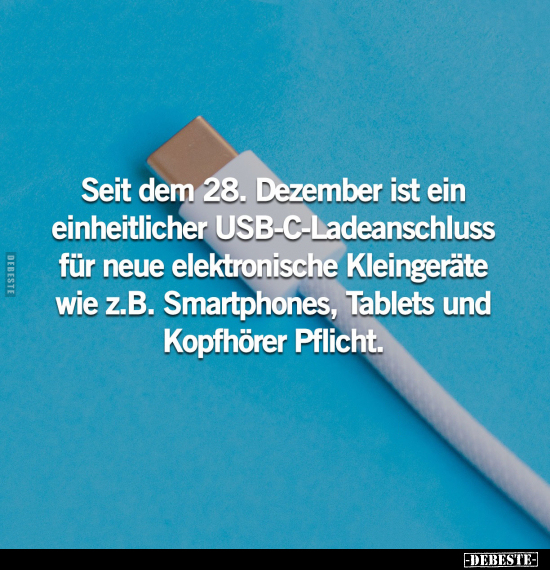 Seit dem 28. Dezember ist ein einheitlicher.. - Lustige Bilder | DEBESTE.de